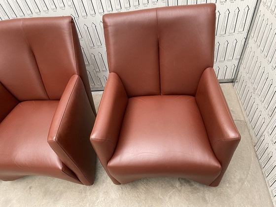 Image 1 of 4X Leolux Galathea Fauteuil