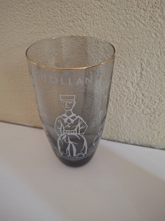 Image 1 of De Kristalunie Maastricht Souvenir Glas Holland