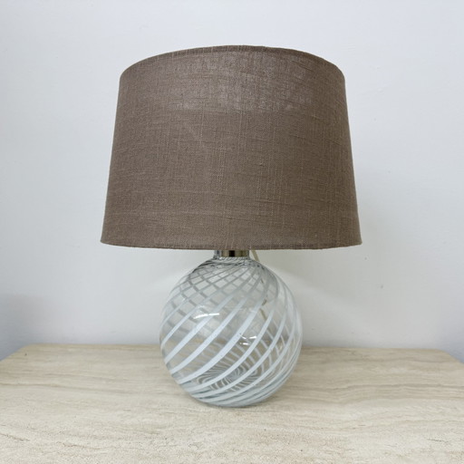 Mid Century Design Holmegaard Swirl Lamp , 1970S Denemarken