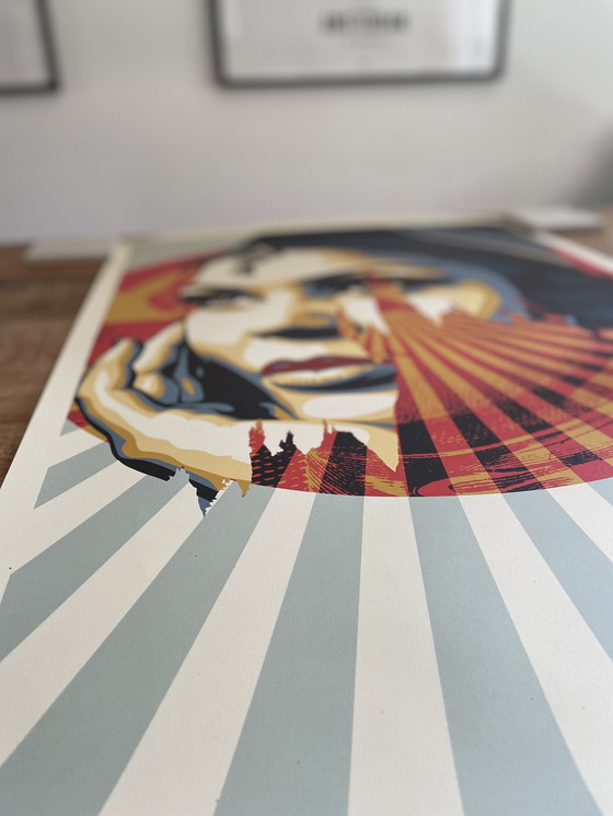 Image 1 of Shepard Fairey (Obey), Target Exceptions, ondertekend en gedateerd door kunstenaar