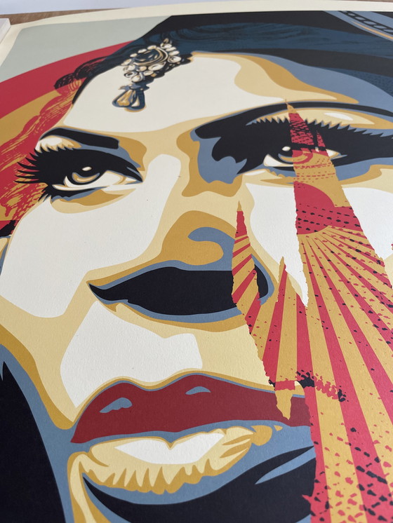 Image 1 of Shepard Fairey (Obey), Target Exceptions, ondertekend en gedateerd door kunstenaar