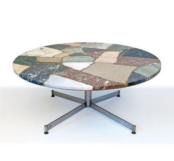 Image 1 of Vintage stenen salontafel