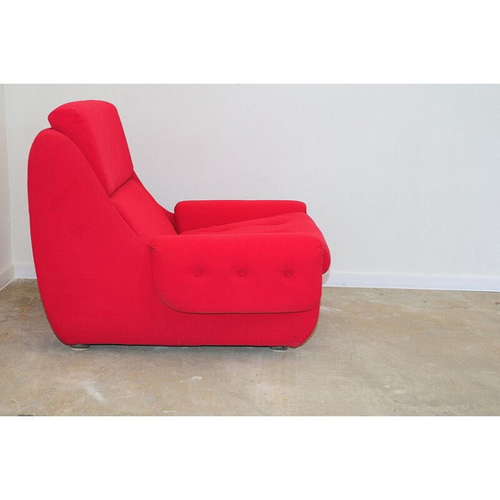 Image 1 of Paar oude schuimrubberen en polystyreen fauteuils voor Jitona, Tsjecho-Slowakije, 1970