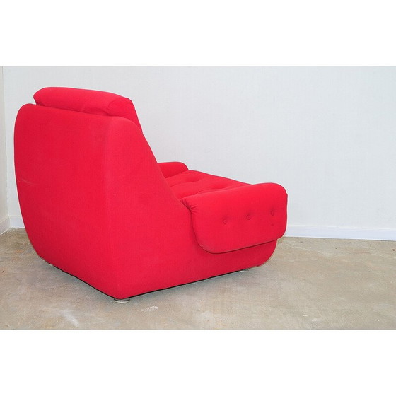 Image 1 of Paar oude schuimrubberen en polystyreen fauteuils voor Jitona, Tsjecho-Slowakije, 1970