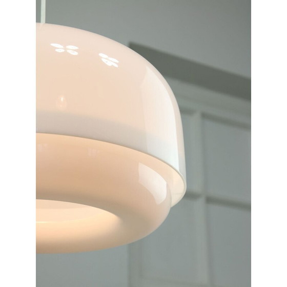 Image 1 of Vintage messing hanglamp van Luigi Massoni voor Guzzini, Italië 1970