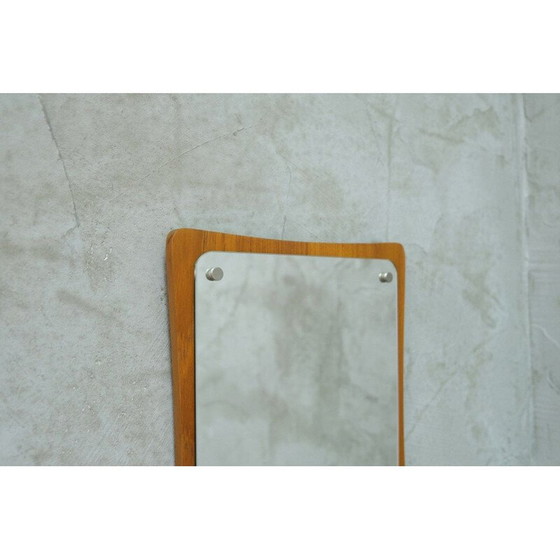 Image 1 of Vintage teakhouten spiegel, Zweden 1960