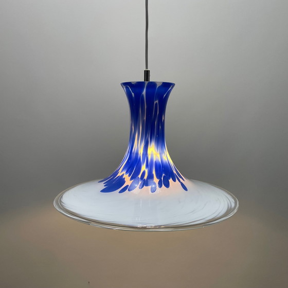 Image 1 of Mandarijn Hanglamp Door Michael Bang Voor Holmegaard 1980