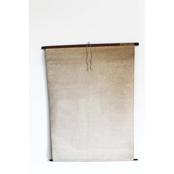 Image 1 of Vintage schilderij "Solidi Geometrici" van Antonio Vallardi, Italië jaren 1940