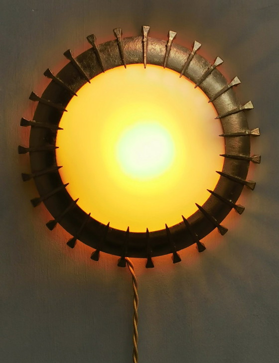 Image 1 of Brutalist Sunburst Nail-Lamp