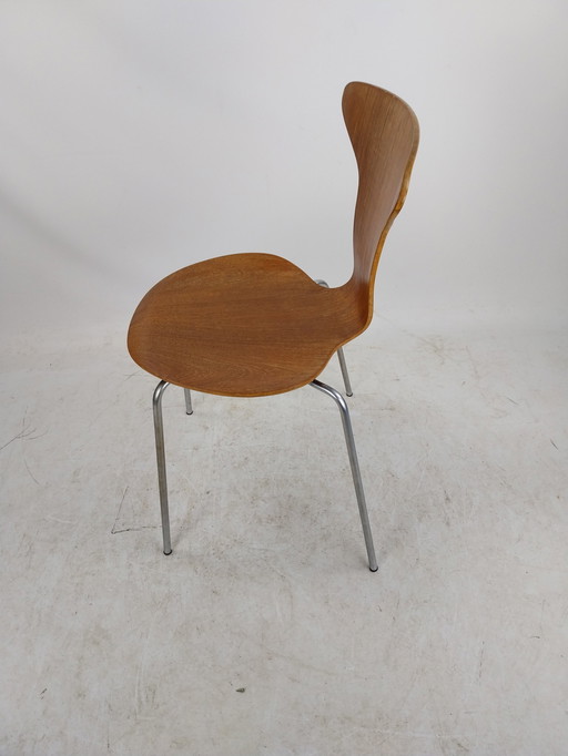 1 X Arne Jacobsen Mosquito Stoel Voor Fritz Hansen 1960'S 