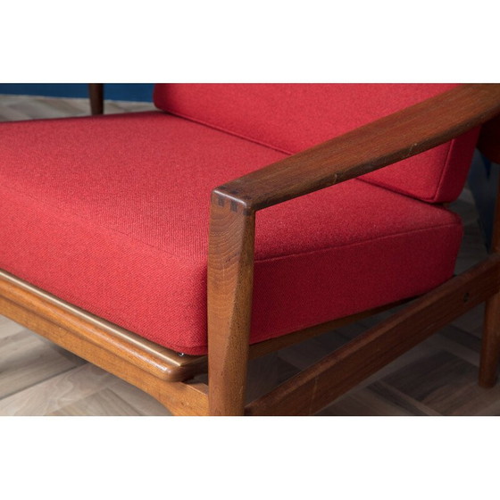 Image 1 of Set van 2 lounge fauteuils "No.3" door Illum Wikkelso voor N.Eilersen - 1960