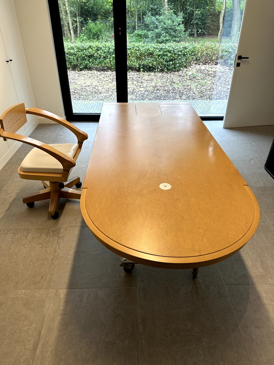 Image 1 of Giorgetti Bureau en stoel