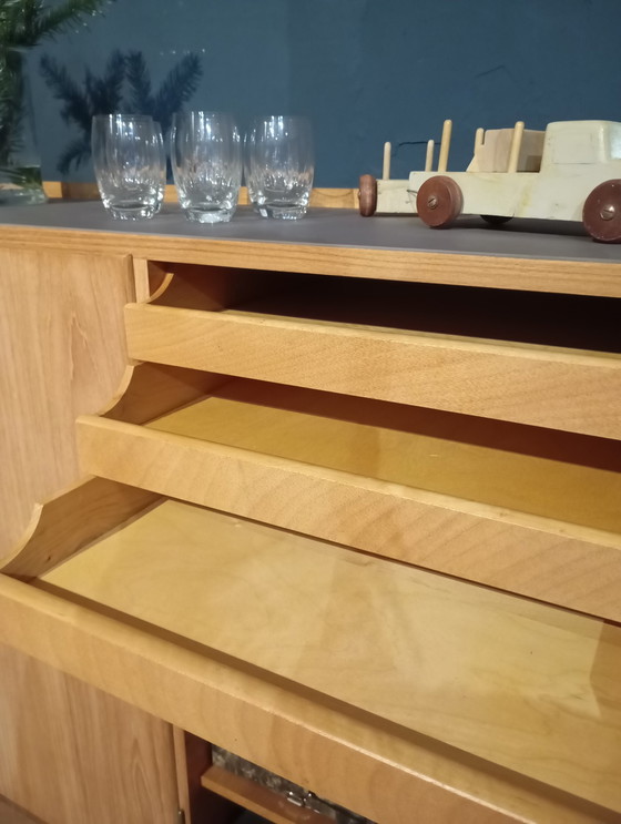 Image 1 of Mid Century Highboard Teak *Gerestaureerd*