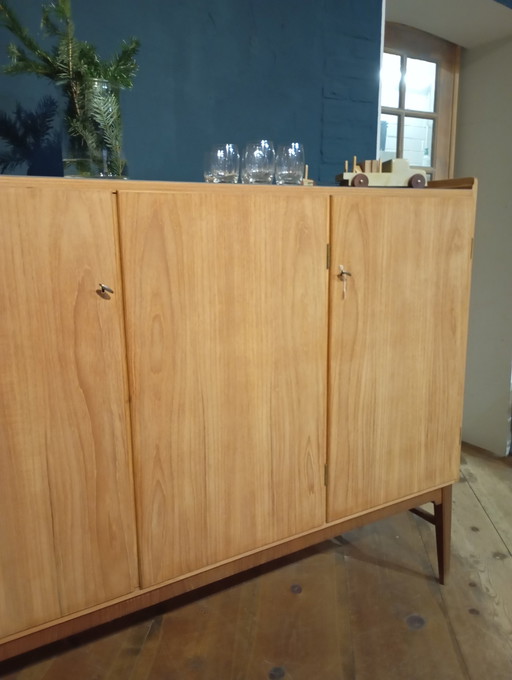 Mid Century Highboard Teak *Gerestaureerd*