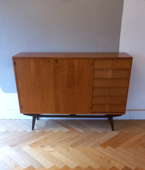 Image 1 of Mid-Century Highboard Teak