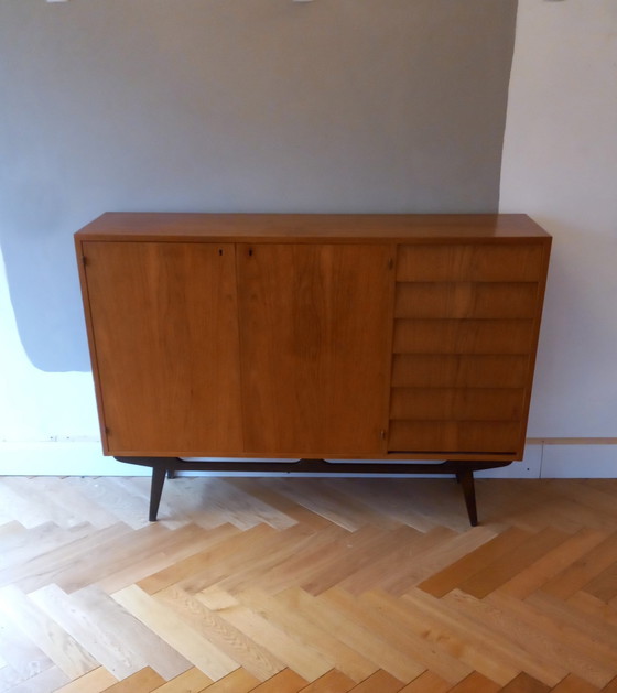 Image 1 of Mid-Century Highboard Teak