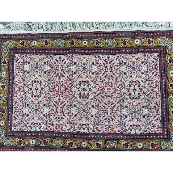 Image 1 of Vintage handgeweven wollen vloerkleed