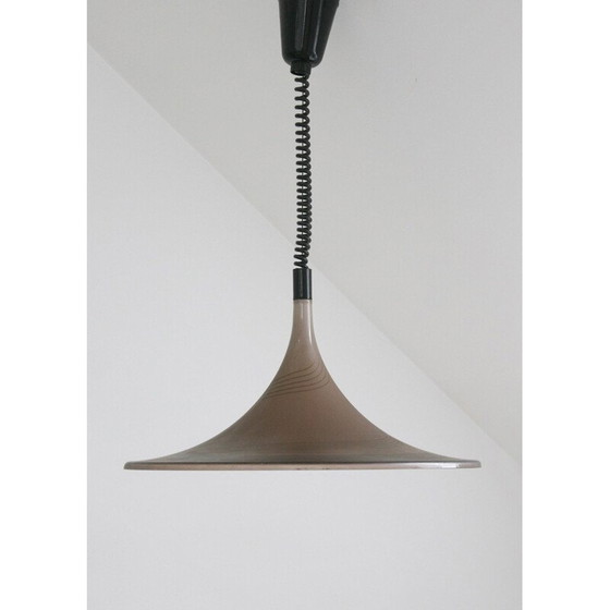 Image 1 of Vintage trompet hanglamp van Meblo, 1970