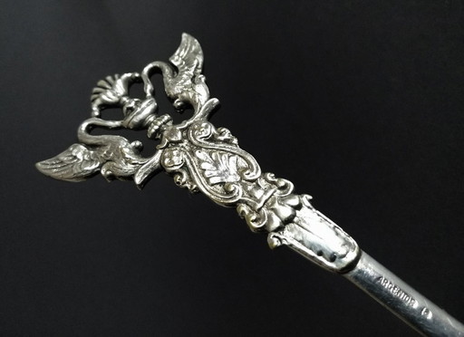 Argentor Art Nouveau verzilverde briefopener, 1900 Wenen