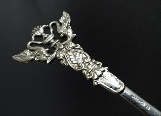 Image 1 of Argentor Art Nouveau verzilverde briefopener, 1900 Wenen