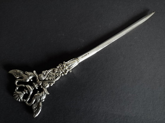 Image 1 of Argentor Art Nouveau verzilverde briefopener, 1900 Wenen