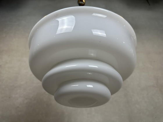 Image 1 of Art deco opaline hanglamp