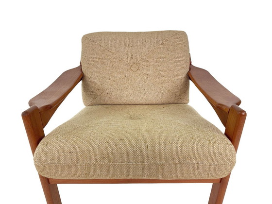 Image 1 of Zeldzame Vintage Deense Design Fauteuil Van Niels Bach, 1960S