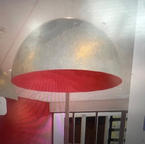 Image 1 of 2 X Cup 80 Hanglamp Lichtgrijs/Fuchsia 