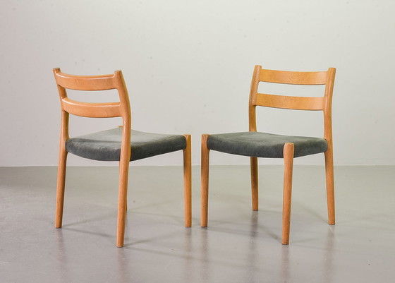 Image 1 of 4 Niels Otto Moller Eetkamerstoelen Model 84