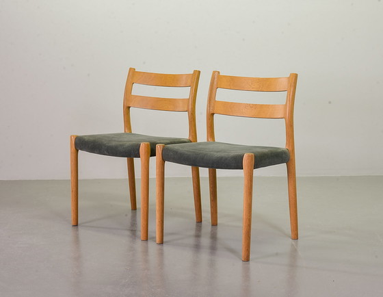 Image 1 of 4 Niels Otto Moller Eetkamerstoelen Model 84