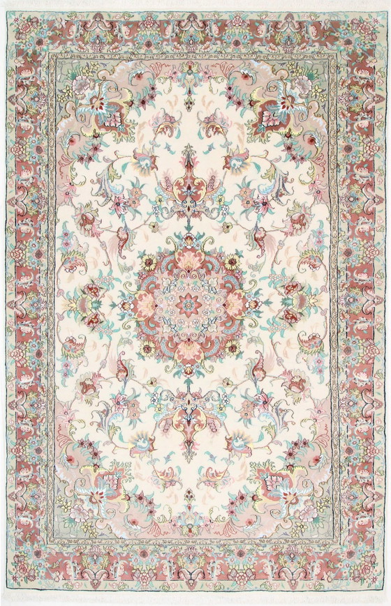 Image 1 of Origineel handgeknoopt Perzisch Tapijt Tabriz 304 X 202 Cm Nieuw, Ongebruikt