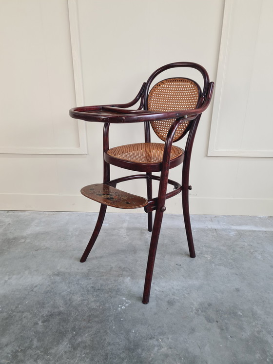 Image 1 of 1 X 1910 Thonet Kinderstoel Zeldzaam