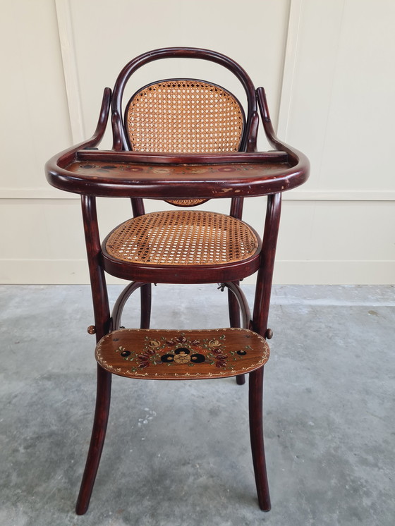 Image 1 of 1 X 1910 Thonet Kinderstoel Zeldzaam