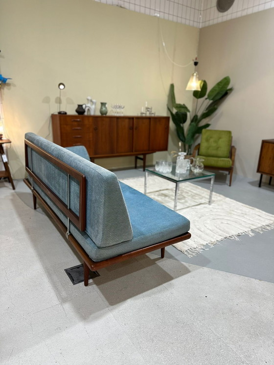 Image 1 of Mid Century 3-Zits Bank, Daybed - Deens Design, Peter Hvidt, France & Søn, Jaren '60