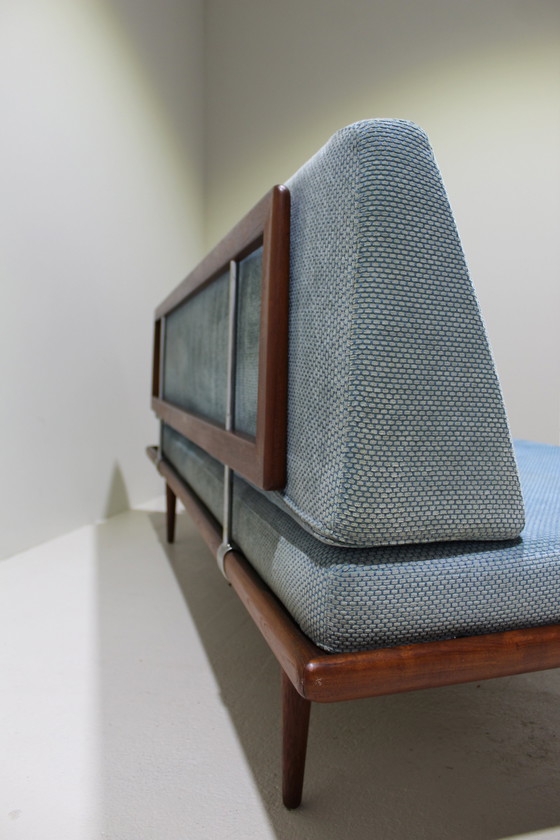 Image 1 of Mid Century 3-Zits Bank, Daybed - Deens Design, Peter Hvidt, France & Søn, Jaren '60