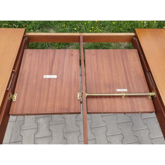 Image 1 of Vintage uitschuifbare teakhouten eettafel door Tom Robertson voor Mcintosh, 1960
