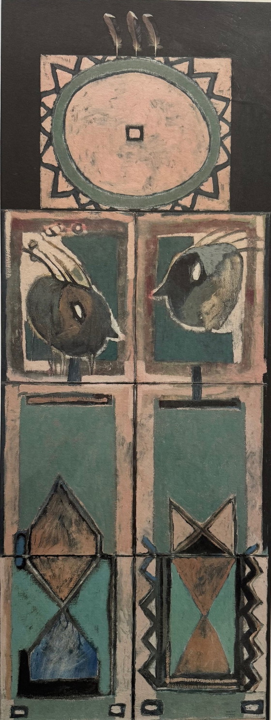 Image 1 of Jeroen Krabbé Litho 1991 Bunlap Shield, Espivilo Santo