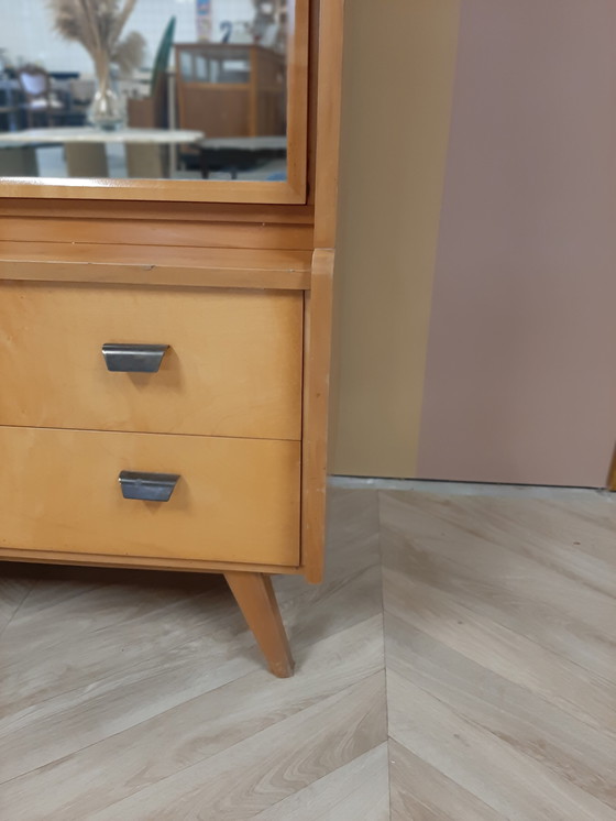 Image 1 of Vintage highboard | jaren 60 wandmeubel