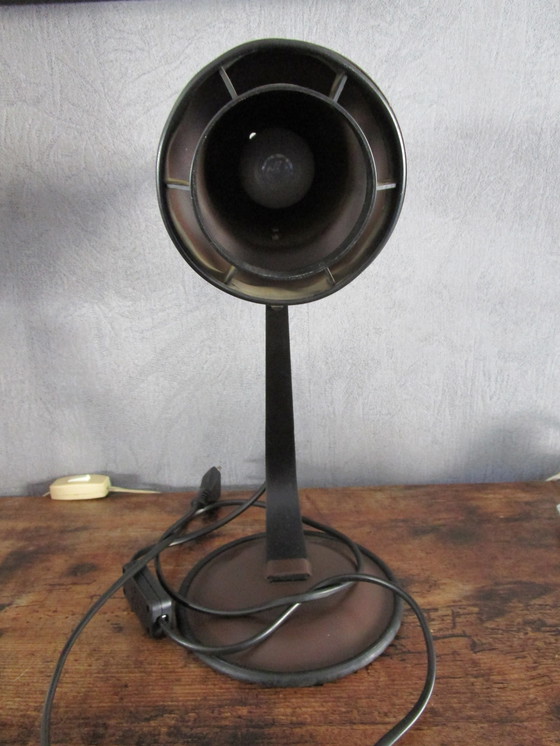 Image 1 of Vintage Bureaulamp Bruin