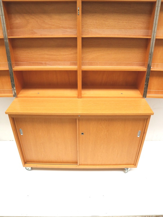 Image 1 of Unieke vintage kast / dressoir / boekenkast gemaakt in de jaren '70