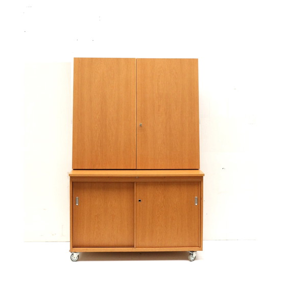 Image 1 of Unieke vintage kast / dressoir / boekenkast gemaakt in de jaren '70