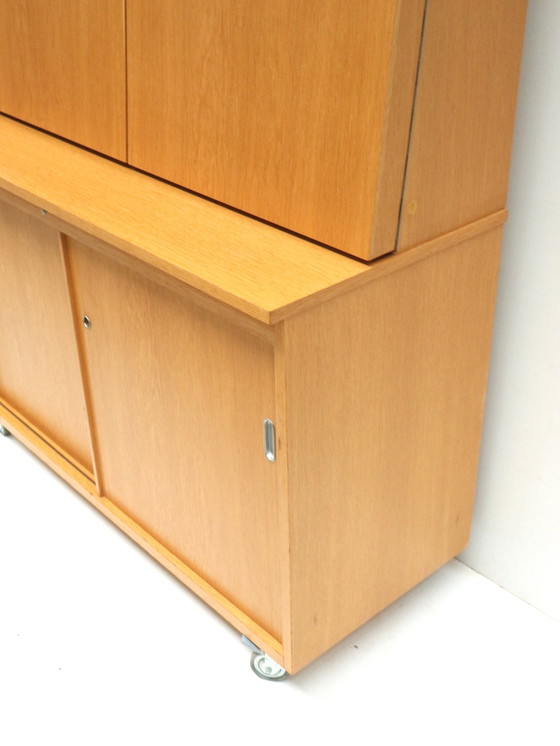 Image 1 of Unieke vintage kast / dressoir / boekenkast gemaakt in de jaren '70