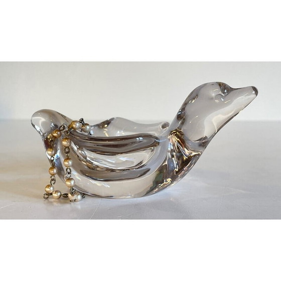 Image 1 of Vintage zwaluw kristal lege zak