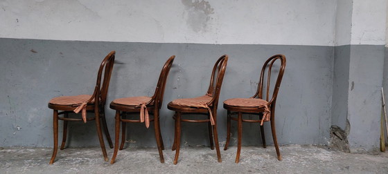 Image 1 of 4 x bentwood Bistro dining chairs 