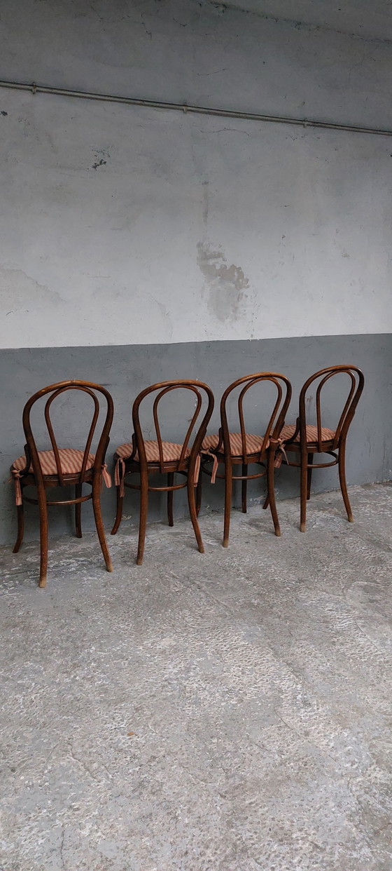 Image 1 of 4 x bentwood Bistro dining chairs 