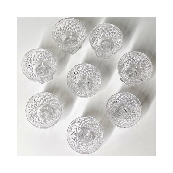 Image 1 of Set van 8 mini vintage persglazen