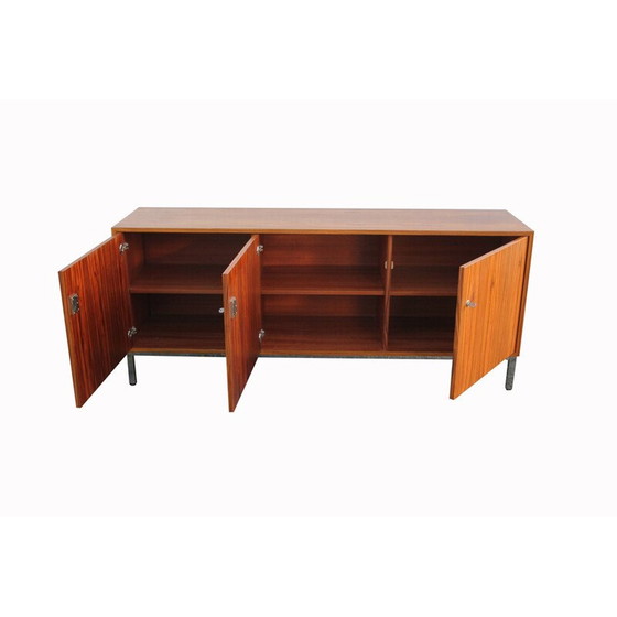 Image 1 of Vintage dressoir van rozenhout en chroom, 1970