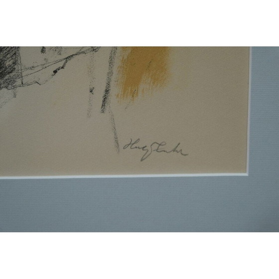 Image 1 of Kleurenlitho door Hugo Zuhr, 1960