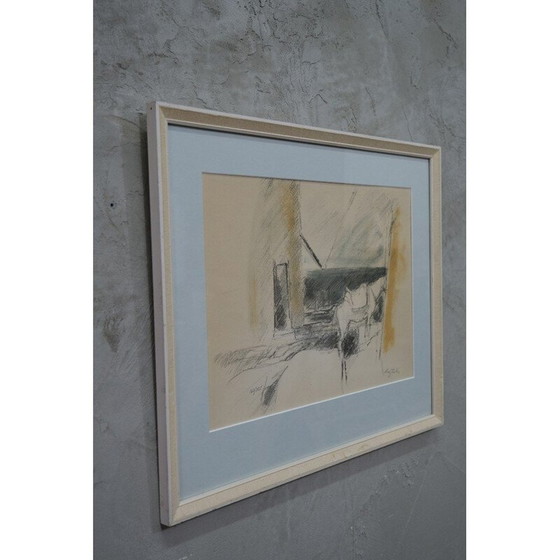 Image 1 of Kleurenlitho door Hugo Zuhr, 1960