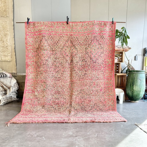 Vintage Berber Boujad Vloerkleed (220 x 290 cm)